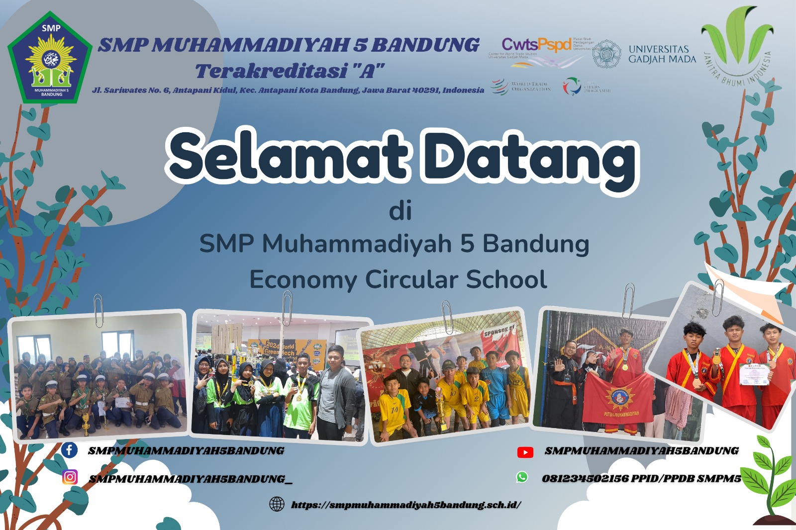 Selamat Datang di SMP Muhammadiyah 5 Bandung