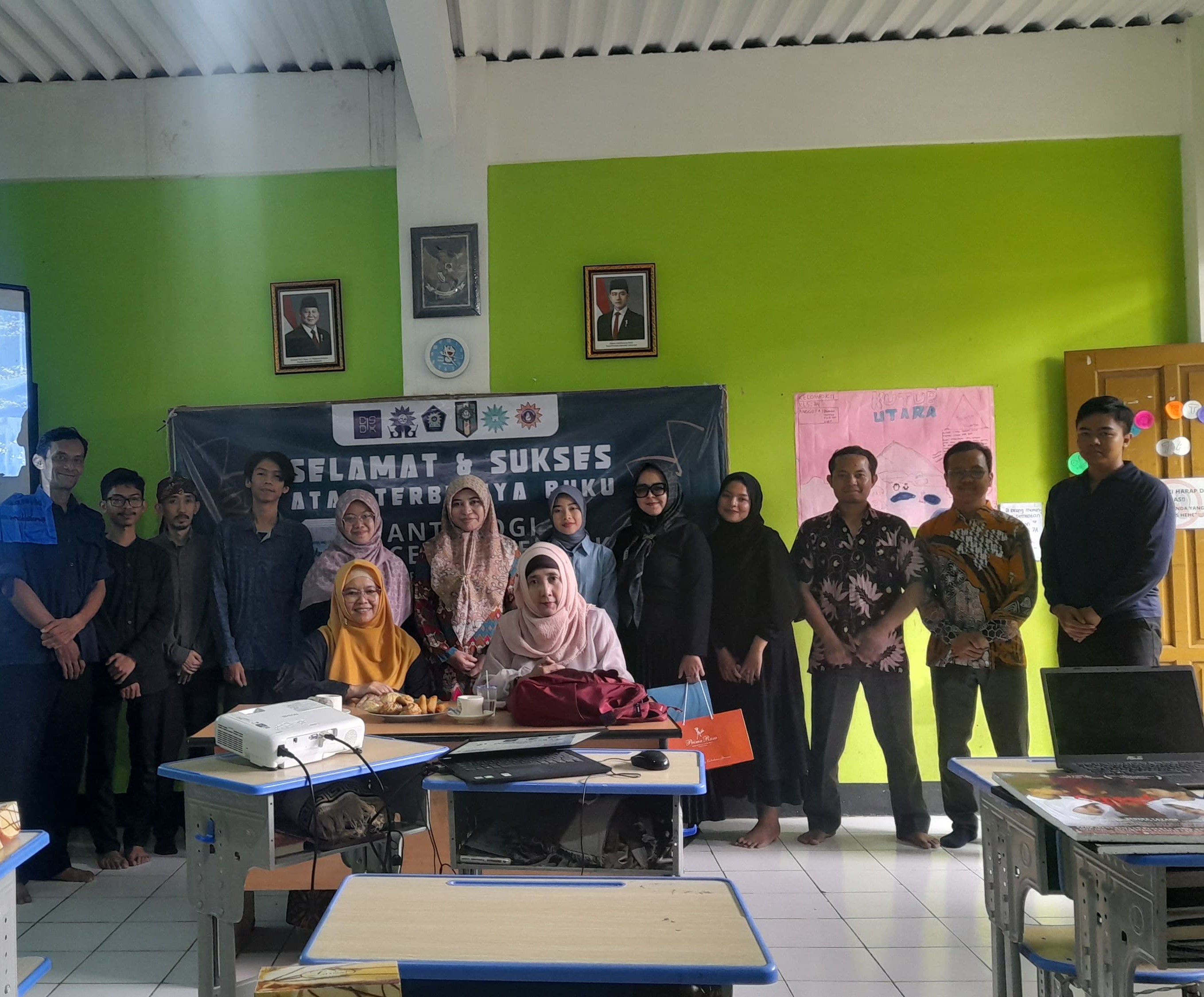 Peluncuran Buku Antologi Cerpen Karya Siswa SMP Muhammadiyah 5 Bandung